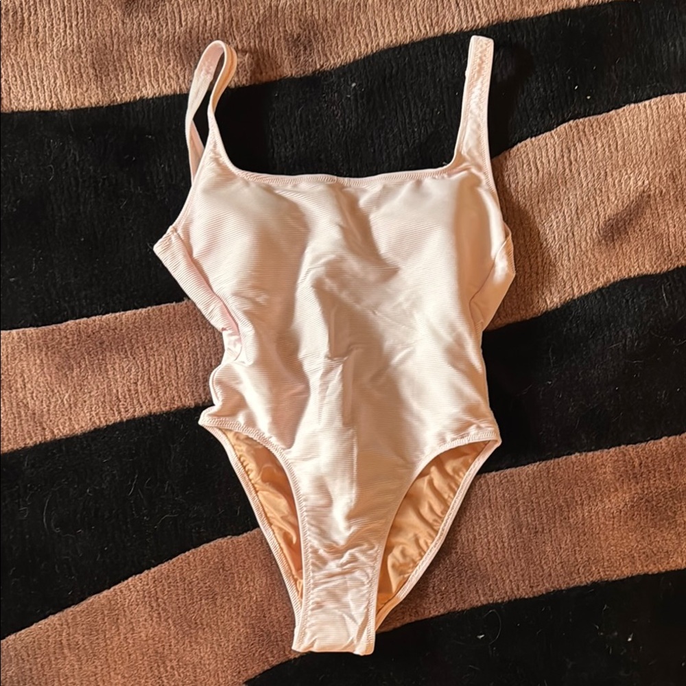 J. Crew Light Pink One Piece Swimsuit